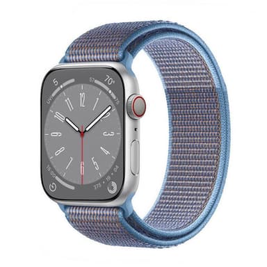 Nailon Rannekoru Apple Watch 8 (41mm) - Cerulean