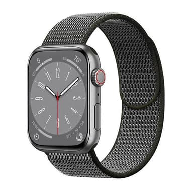 Nailon Rannekoru Apple Watch 8 (41mm) - Dark olive