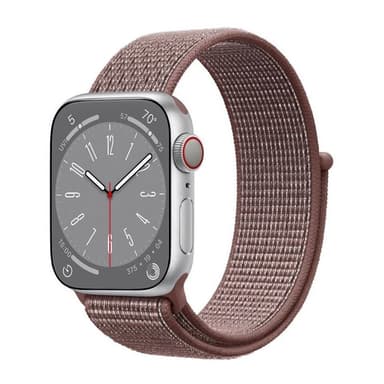 Nailon Rannekoru Apple Watch 8 (45mm) - Smoke Mauve