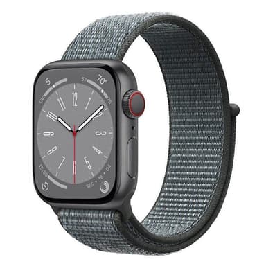 Nailon Rannekoru Apple Watch 8 (41mm) - Storm Grey