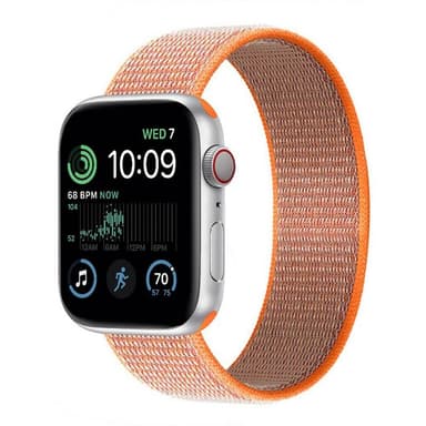 Nailon Rannekoru Apple Watch SE 2022 (40mm) - Spicy Orange