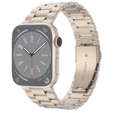 Rannekoru ruostumatonta terästä Apple Watch 8 (41mm) - Champagne