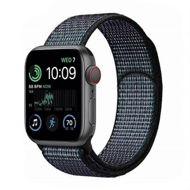 Nailon Rannekoru Apple Watch SE 2022 (44mm) - Glowing Grapes