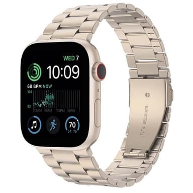 Rannekoru ruostumatonta terästä Apple Watch SE 2022 (40mm) - Champag