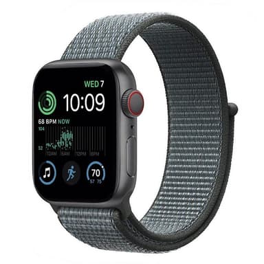 Nailon Rannekoru Apple Watch SE 2022 (40mm) - Storm Grey