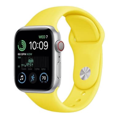 Urheiluranneke Apple Watch SE 2022 (44mm) - Keltainen