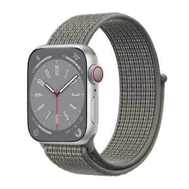 Nailon Rannekoru Apple Watch 8 (41mm) - Spuce Fog