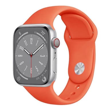 Urheiluranneke Apple Watch 8 (41mm) - Corall