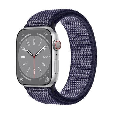 Nailon Rannekoru Apple Watch 8 (45mm) - Midnight blue