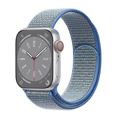 Nailon Rannekoru Apple Watch 8 (41mm) - Tahoe Blue