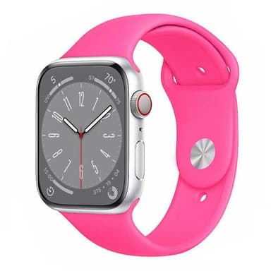 Urheiluranneke Apple Watch 8 (45mm) - Vaaleanpunainen