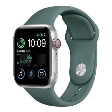 Urheiluranneke Apple Watch SE 2022 (44mm) - Pine green
