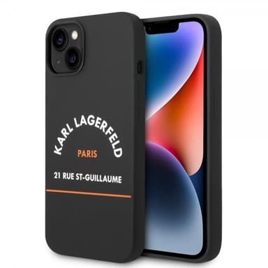 Karl Lagerfeld iPhone 14 Plus Kuori Rue St Guillaume Musta