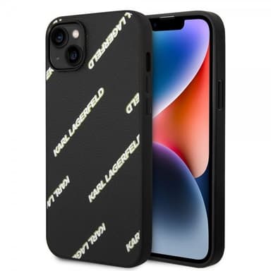 Karl Lagerfeld iPhone 14 Plus Kuori Logomania Musta