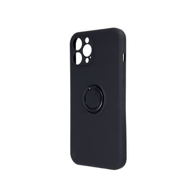 Suojakuori rengaspidikkeellä Xiaomi Redmi Note 9s / 9 Pro / 9 Pro Maxille - musta