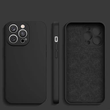 Silikonikotelo Samsung Galaxy A15 - musta