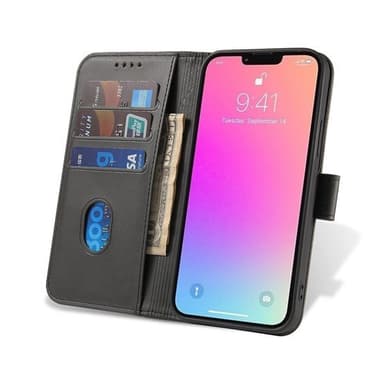 Lompakkokotelo Samsung M54:lle - musta