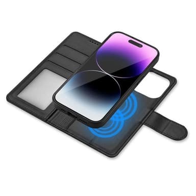 Tech-Protect lompakkokotelo MagSafe-turvakortilla iPhone 16 Pro - musta