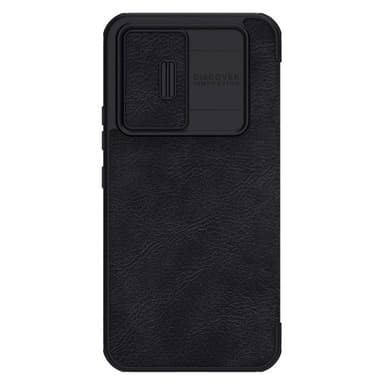 Nillkin Qin Leather Pro Case Samsung Galaxy A54 5G -puhelimelle - musta