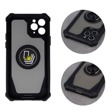 Defender Grip kuori mallille Samsung Galaxy A50 / A30 / A50s / A30s - Musta