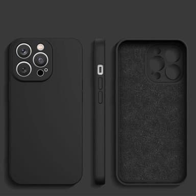 Silikonikotelo Samsung Galaxy A55 - musta