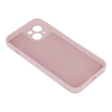 Silikonikotelo iPhone 15 Pro - vaaleanpunainen