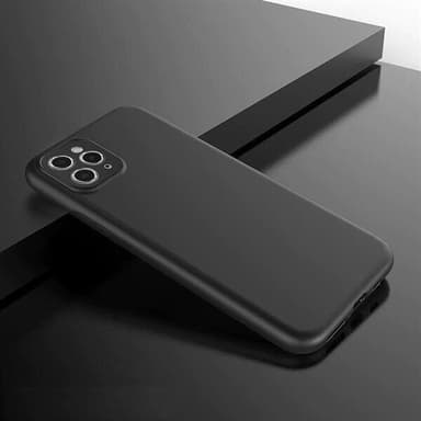 Pehmeä takakuori Samsung Galaxy A15 - musta