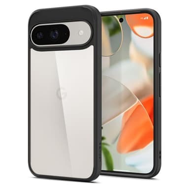 Spigen Ultra Hybridikotelo Google Pixel 9 / 9 Pro:lle Musta