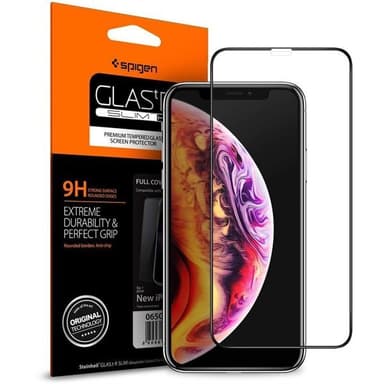Spigen temperoitu näytönsuoja iPhone X / XS / 11 Pro