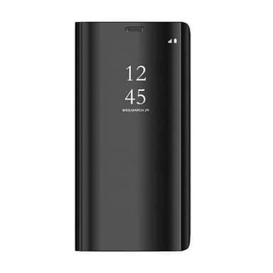 Smart Clear View Kotelo Xiaomi Redmi Note 12 Pro 5G - Musta