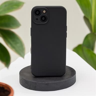 Oppo A38 4G Silikonikuori - Musta, Tyylikäs ja Toiminnallinen