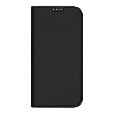 Dux Ducis Skin Pro lompakkokotelo iPhone 16 Pro Maxille, jossa on korttitasku ja jalusta - musta