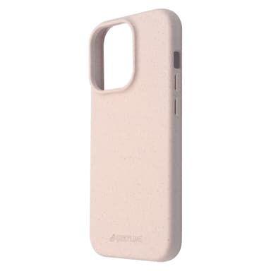 GreyLime iPhone 14 Pro Biodenostettava Kuori Persikka