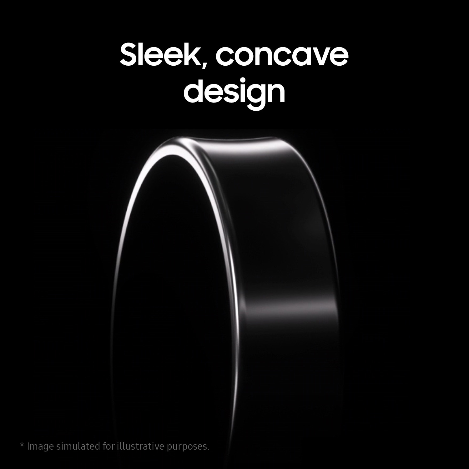 Samsung Galaxy Ring älysormus koko 11 (hopea)