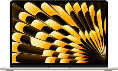 MacBook Air 13,6 M3 16/256 GB (tähtivalkea)