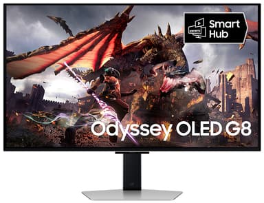 Samsung Odyssey G8 G80SD 32" 4K OLED pelinäyttö