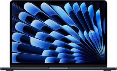 MacBook Air 13,6 M3 24/512 GB (keskiyö)