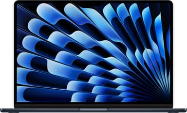 MacBook Air 15,3 M3 16/256 GB (keskiyö)