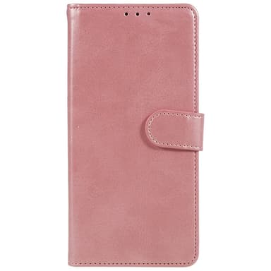 SKALO Motorola Moto G55 5G Premium Wallet Lompakkokotelo - Ruusukulta