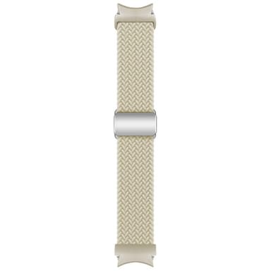 SKALO Punottu Tygaranneke Samsung Watch 7 40mm/44mm - Beige