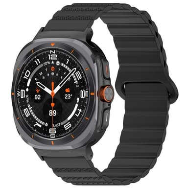SKALO TPU-magneettiranneke Samsung Watch Ultra 47mm - Musta