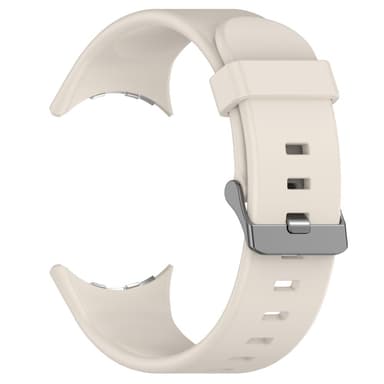 SKALO Silikoniranneke Google Pixel Watch 3 45mm - Valkoinen