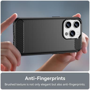 Hiilikuiturakenteinen TPU-kansi iPhone 15 Pro Maxille