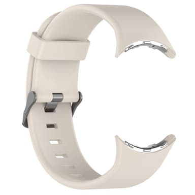 SKALO Silikoniranneke Google Pixel Watch 3 45mm - Valkoinen