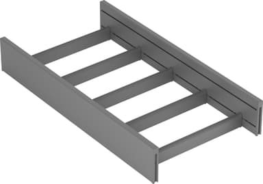 Epoq Flex mausteteline laatikkoon 40 cm (antrasiitti)