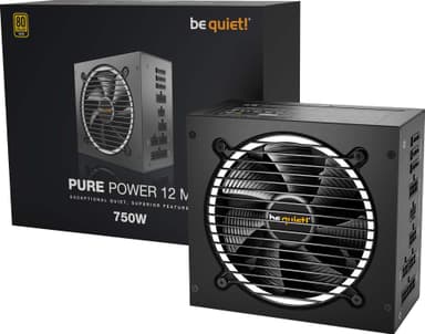 be quiet! PURE POWER 12 M 750 W virtalähde