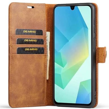 Lompakkokotelo DG-Ming 2i1 Samsung Galaxy A16 5G - Ruskea