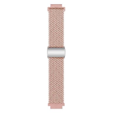 Punottu magneettinen ranneke Garmin Forerunner 265S - Starlight Pink