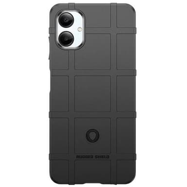 Rugged Shield kuori Samsung Galaxy A06 - Musta