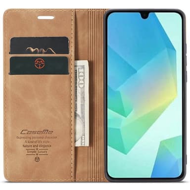 CaseMe puhelimenkotelo 013 Samsung Galaxy A16 5G - Ruskea